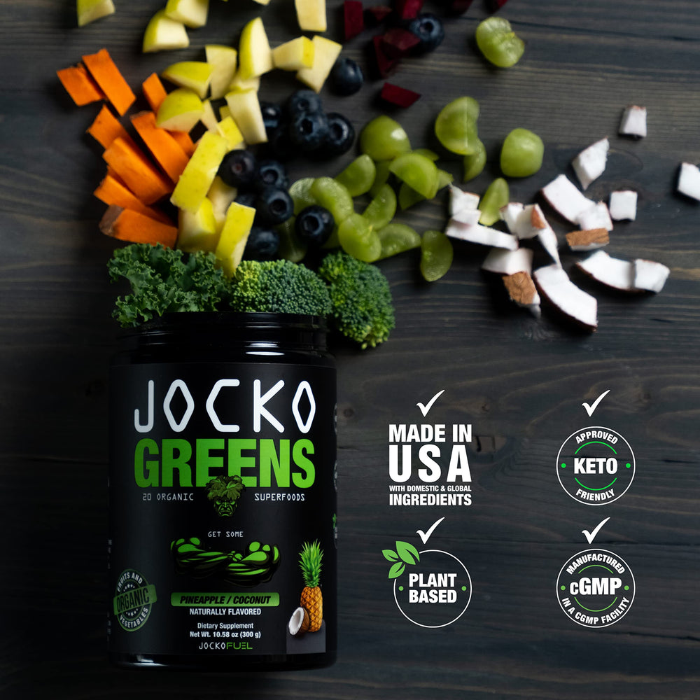 Daily Greens with probiotics and enzymes supports digestion and gut comfort