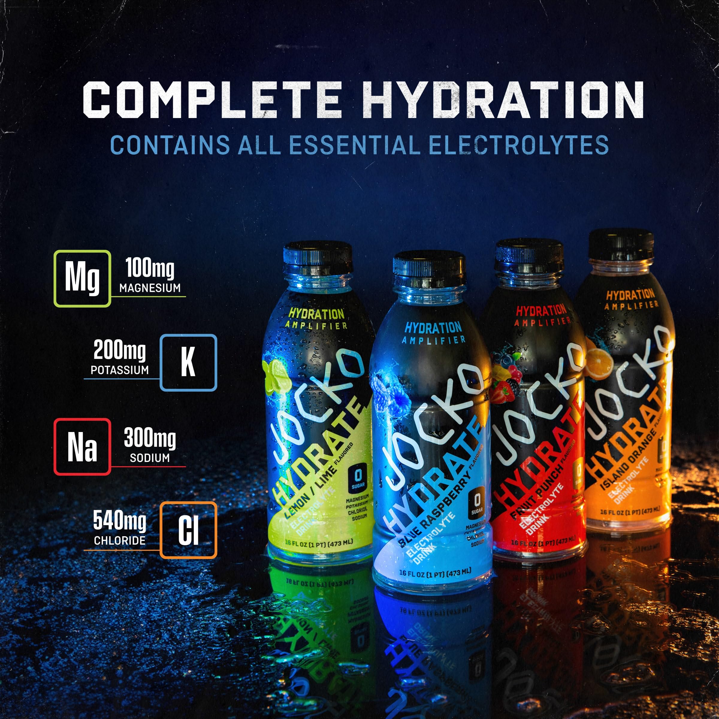 Hydrate blue raspberry drink in a glass with straw for easy daily use.