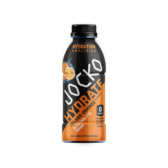 Jocko Fuel Hydrate Island Orange pour demonstrates quick absorption after training.