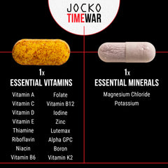 Jocko Fuel Time War daily-use scoop demonstrates convenient serving.
