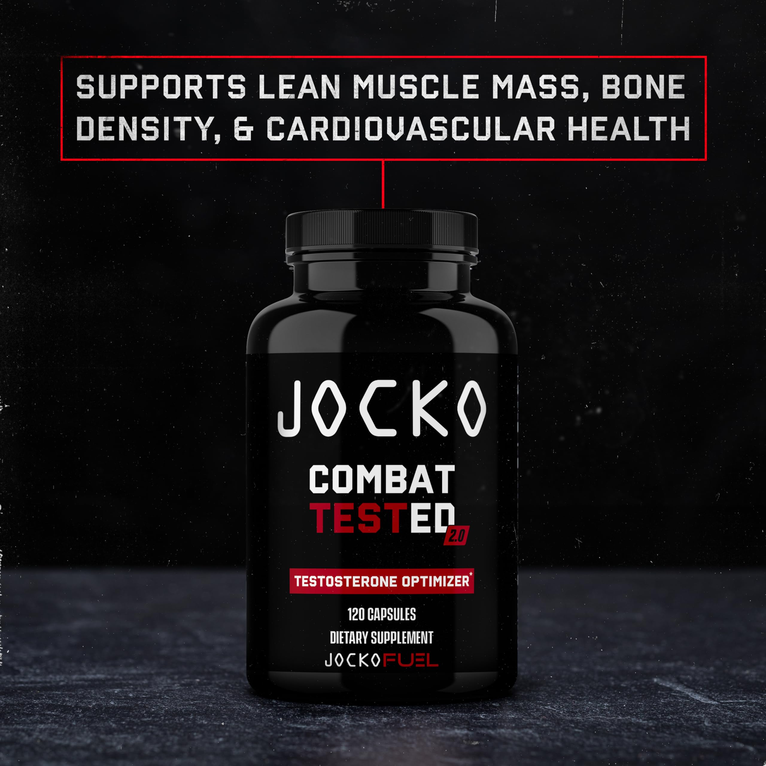 Tongkat Ali capsules ready for daily strength support from Jocko Fuel