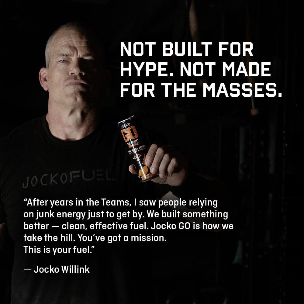 12-pack box of Jocko GO Nitro Pop for convenient daily use