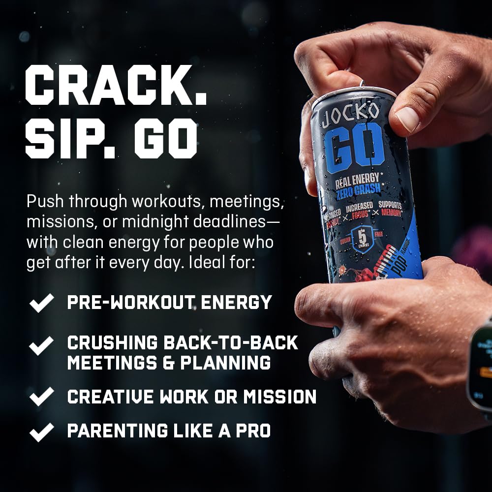 Electrolytes visual from Jocko GO supporting hydration during activity