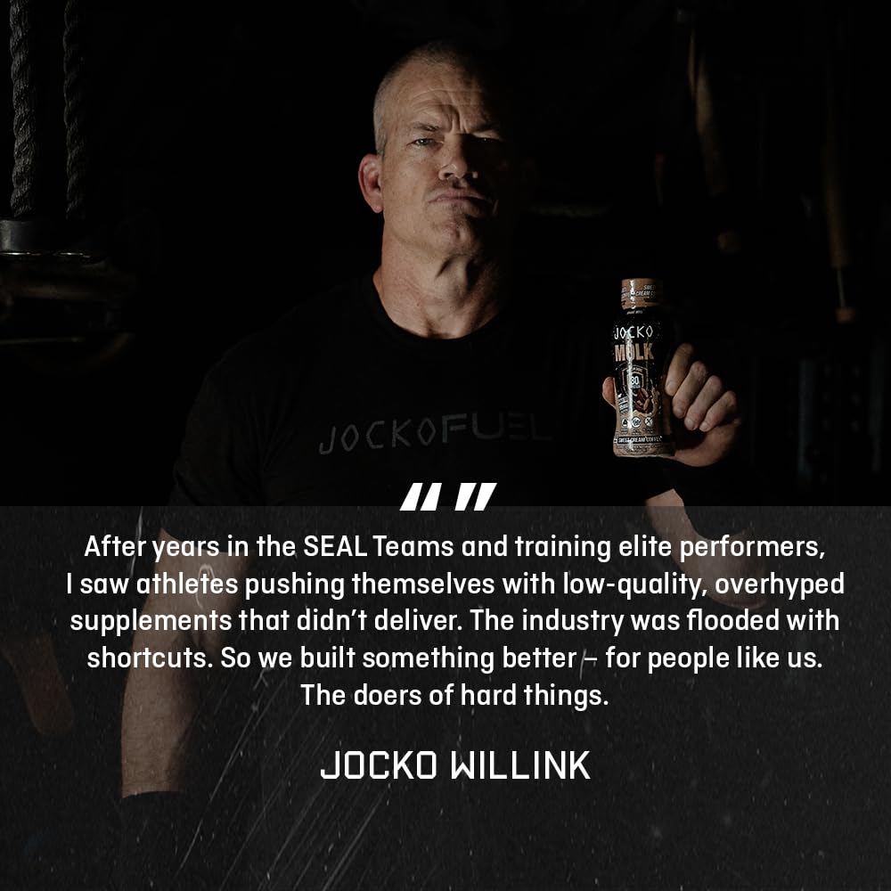 Keto-friendly badge on Jocko Mölk Banana Cream product image
