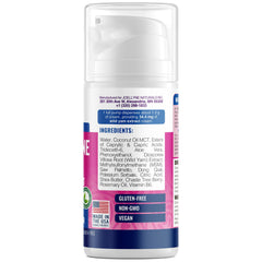 Joellyne Naturals fast-absorbing herbal base glides on cleanly with no greasy residue.