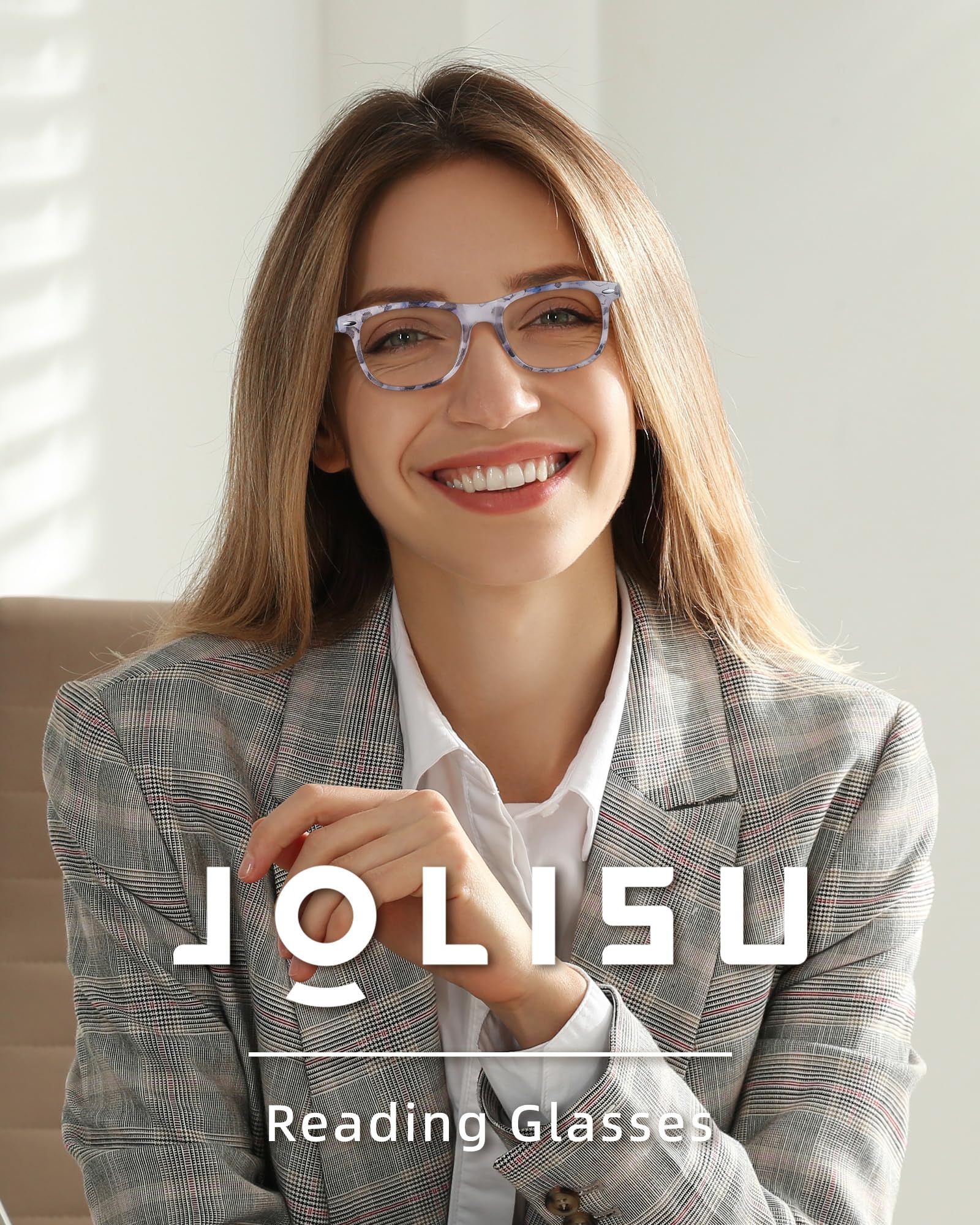 JOLISU adjustable spring hinges adapt to different faces with comfortable wear