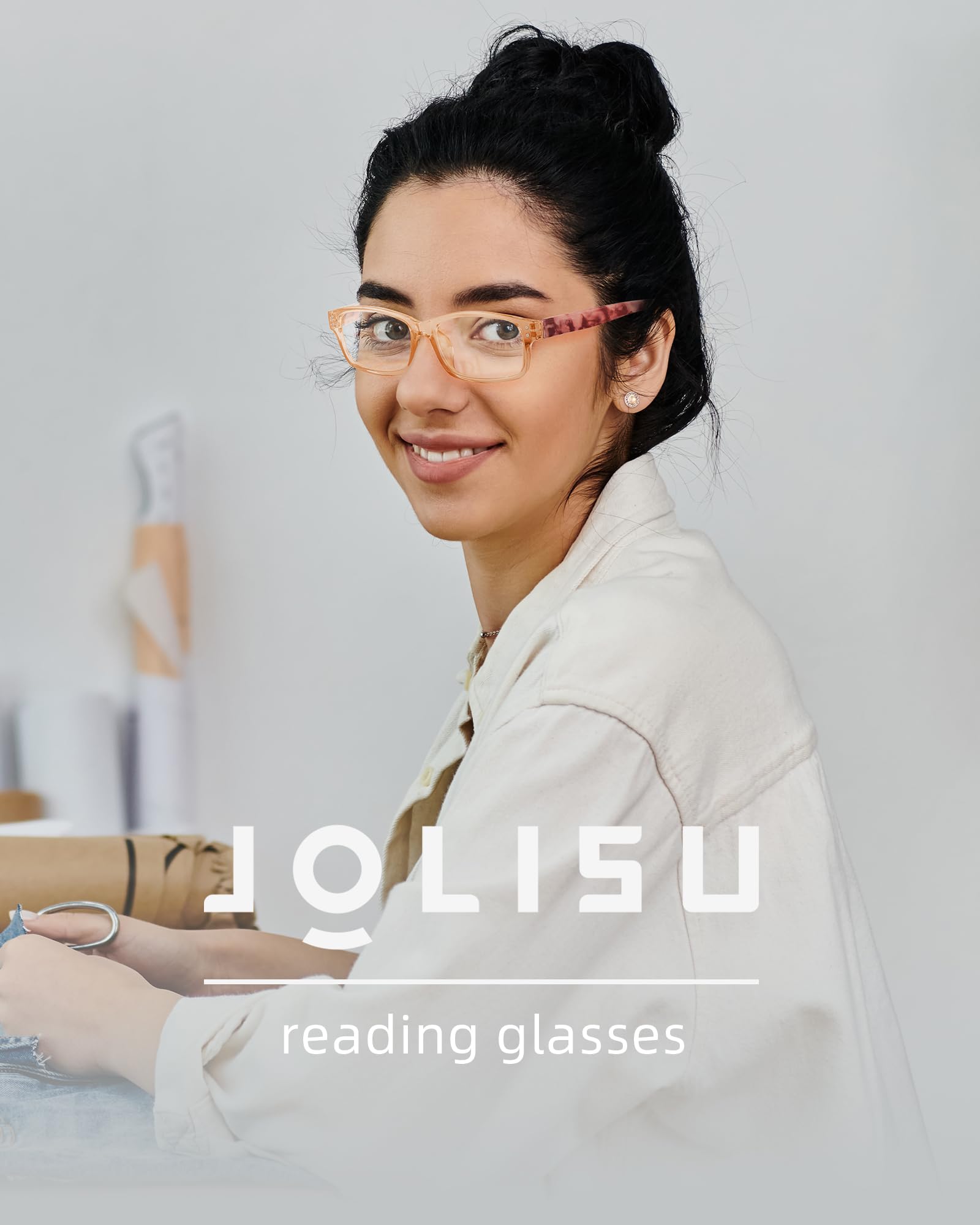 JOLISU cleaning wipe cloth helps maintain crystal-clear lenses.