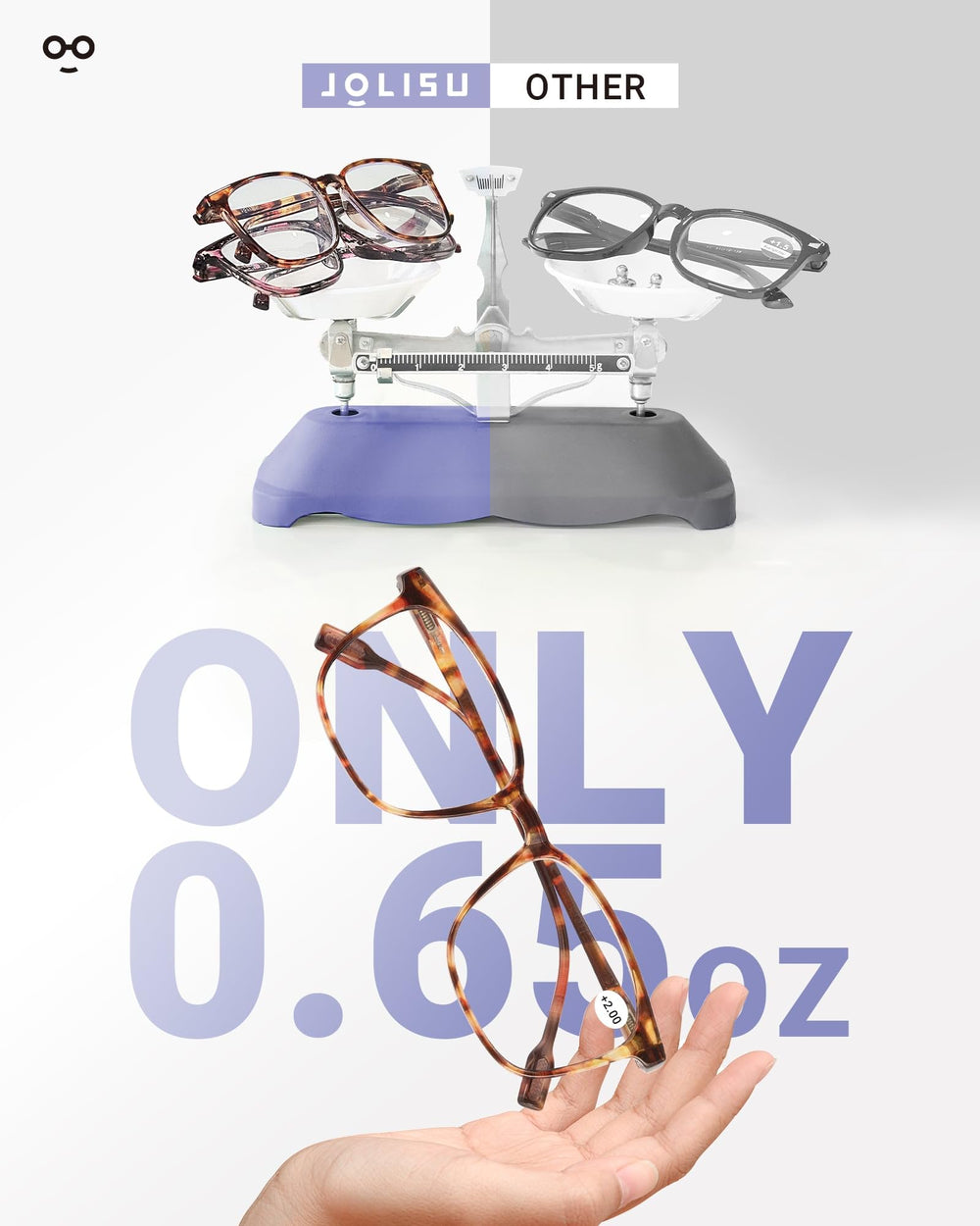 JOLISU pack display of five classic reading frames.