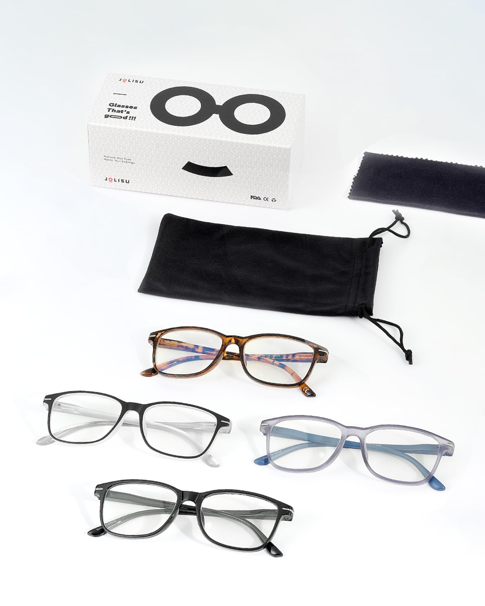 JOLISU waterproof lenses stay clear under everyday moisture.