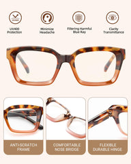 JOLISU spring hinge design offers comfortable, flexible wear.