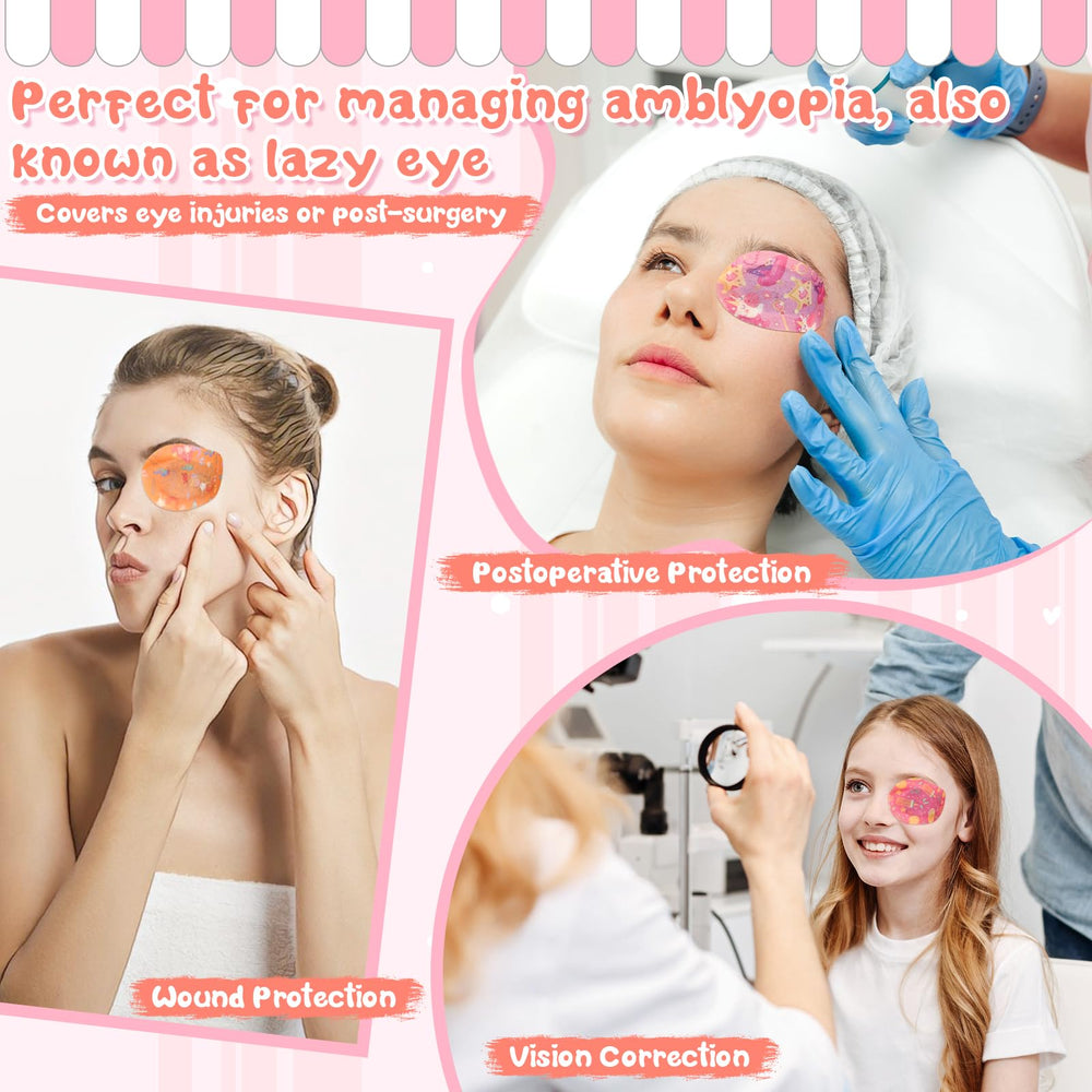Jollidecor eye patch animal-face style makes therapy feel like playtime.