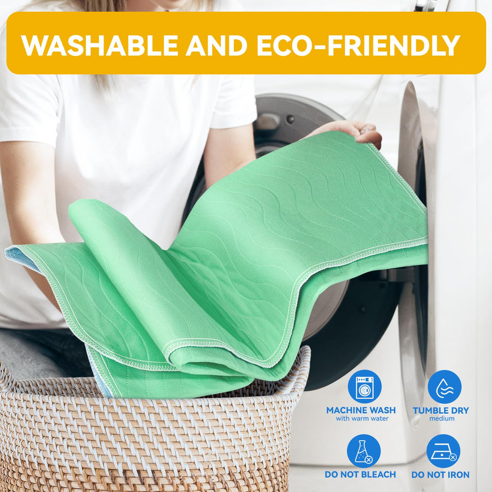 Jolly Care underpad double-stitched edge prevents leaks at margins