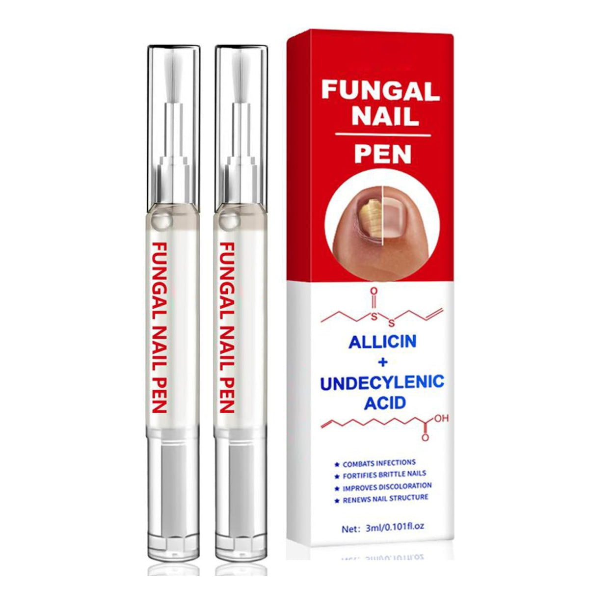 JONKEYPENY fungal nail pen applying allicin for targeted repair.