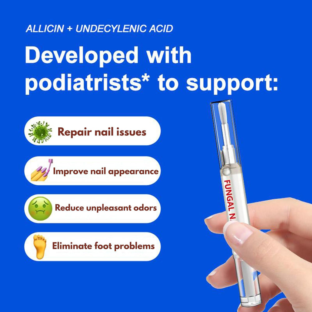 JONKEYPENY nail pen with undecylenic acid for stronger-looking nails.