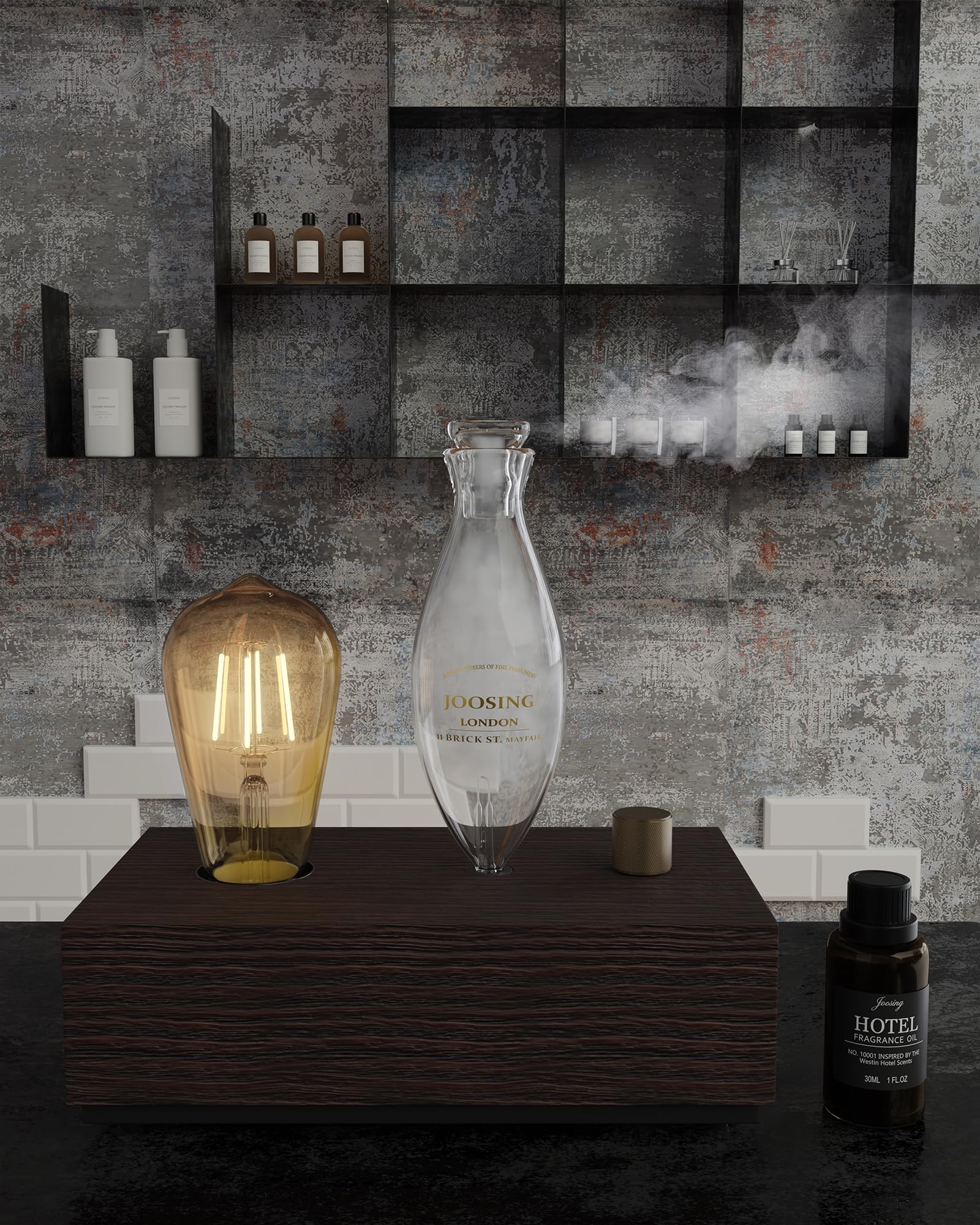 JOOSING diffuser safety features include auto-shutoff and spill-free design for homes with pets.