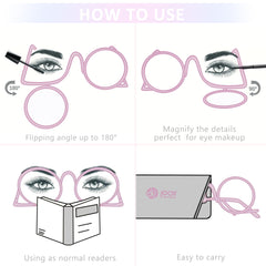 JOOX makeup reading glasses durable frame and secure screws for daily wear