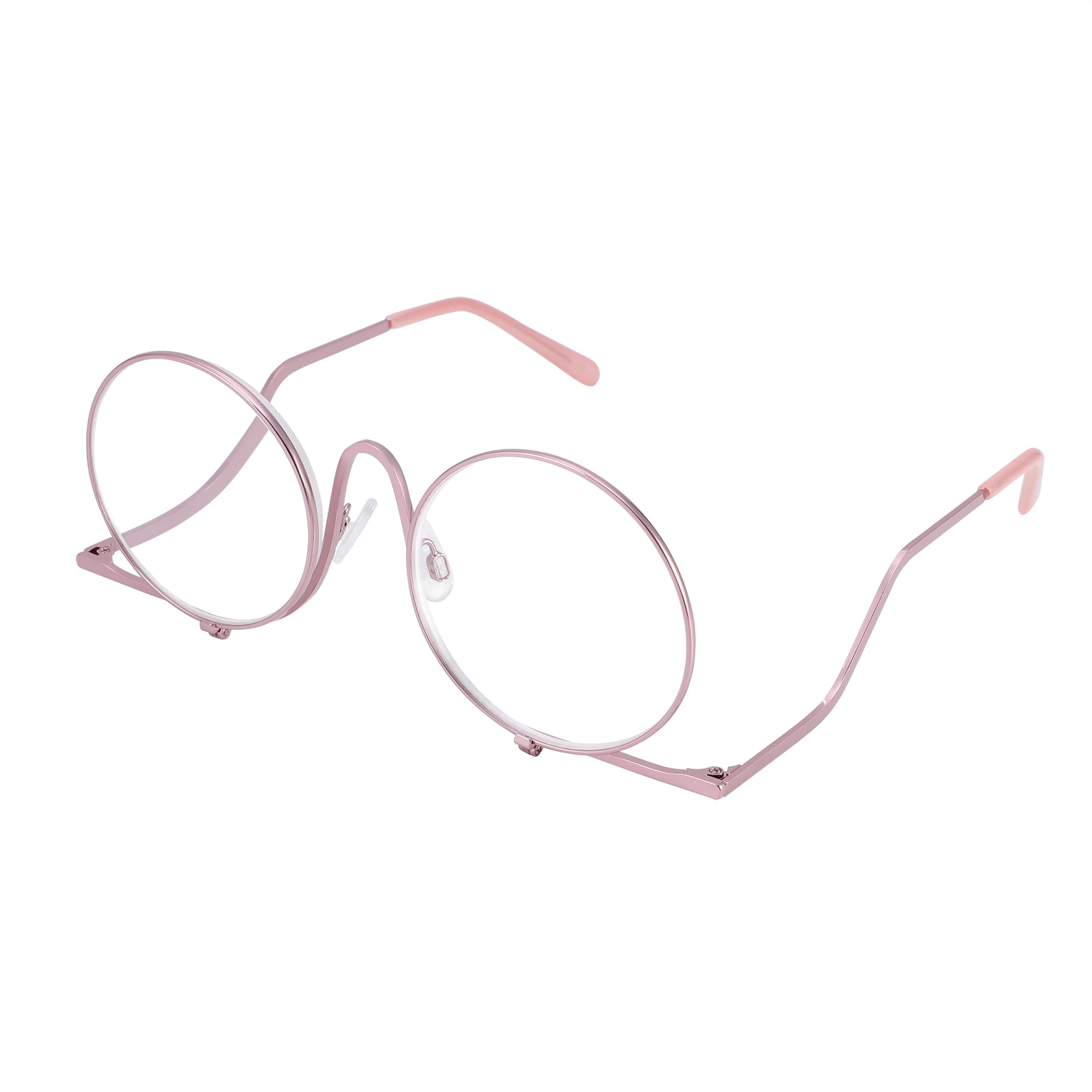 JOOX makeup reading glasses include microfiber pouch and cleaning cloth