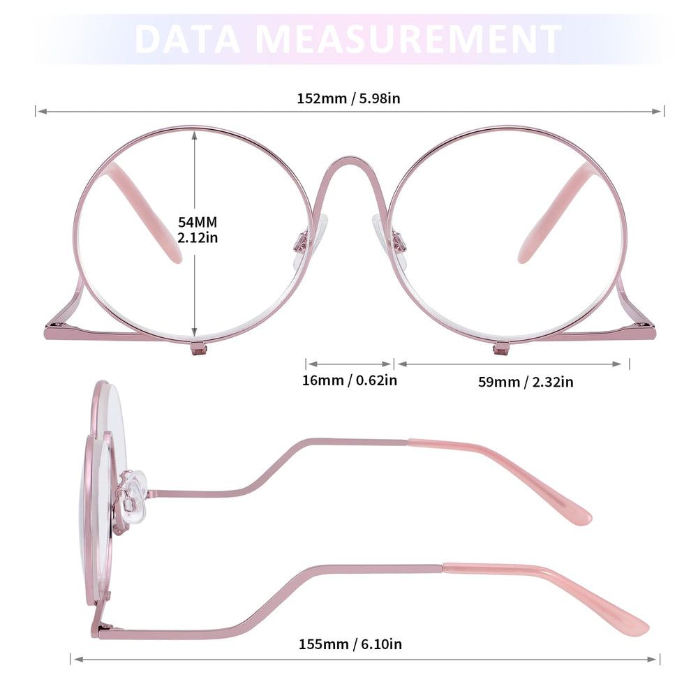 JOOX makeup reading glasses two-in-one design for makeup and reading tasks