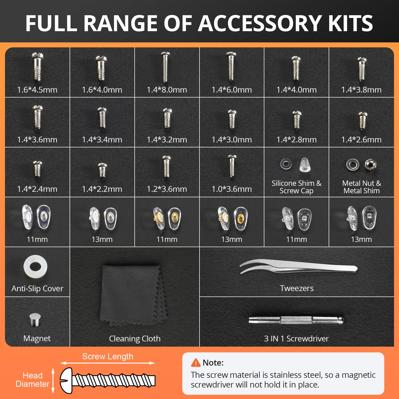Caja de transporte ligera JOREST para guardar el kit completo