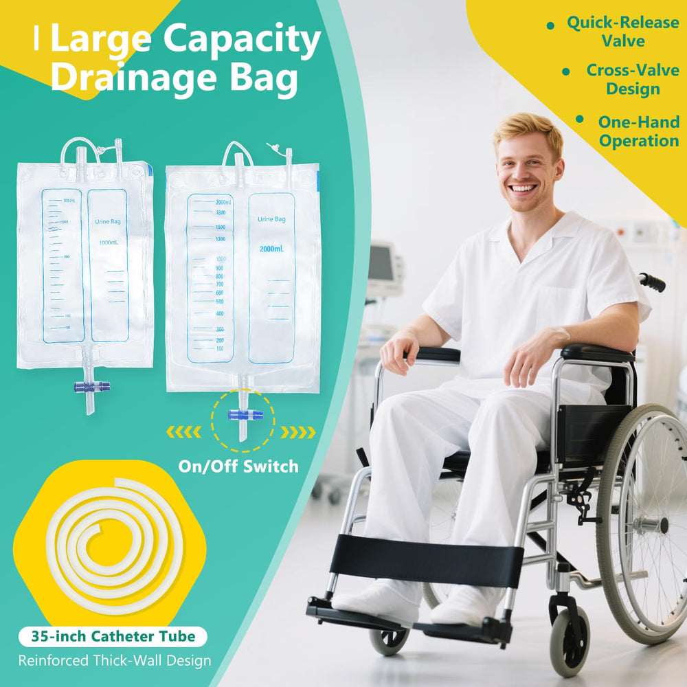 JORVONR 1.2m drainage tube allowing flexible positioning