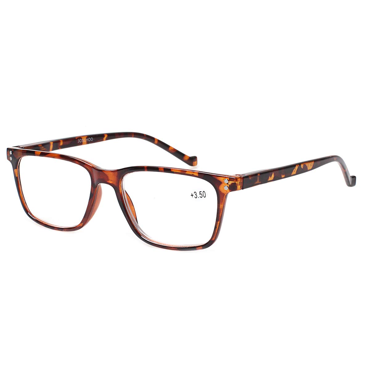Joschoo gray rectangular frames suit casual reading at home