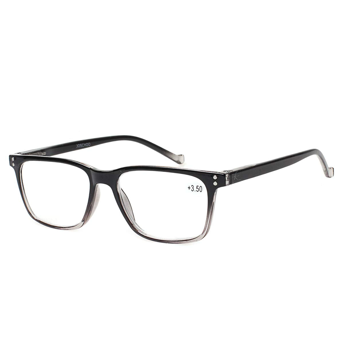 Joschoo five pack reading glasses tortoise and black blend for flexible wear