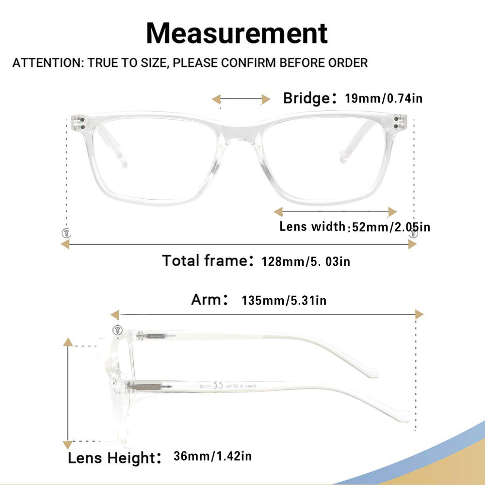 JOSCHOO 5-pack tortoise frames ideal for subtle style while reading