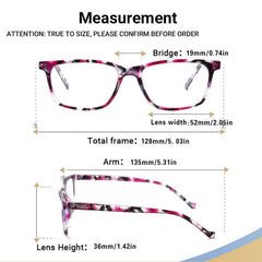 JOSCHOO reading glasses with spring hinges, side view showing flexible wear