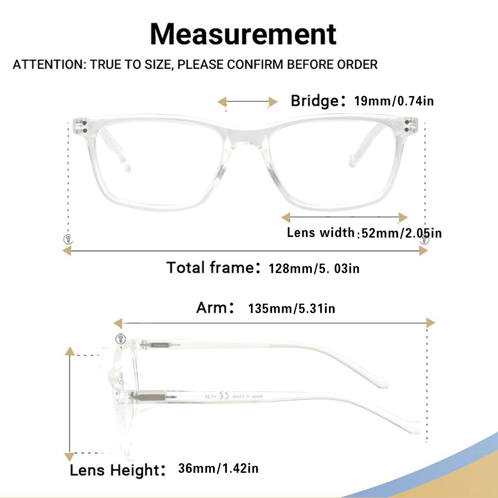 JOSCHOO tortoise frame reading glasses, flexible hinges for easy wear