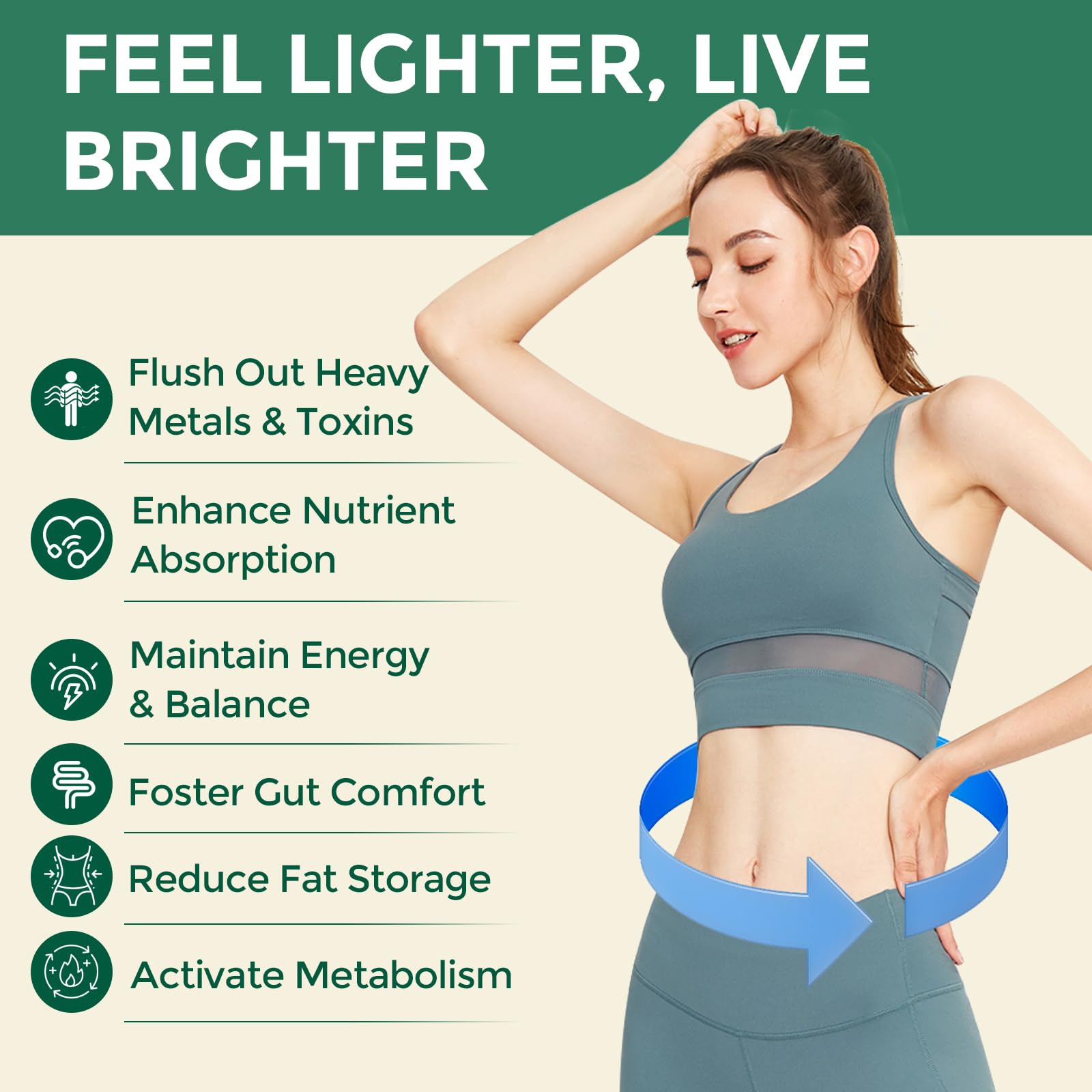 Jovianoy detox bottle label emphasizing vegan clean label and purity