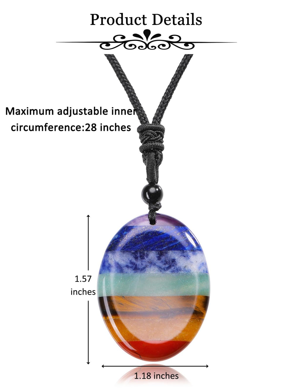 Jovivi crystal gemstone set includes amethyst, lapis, quartz for calm focus