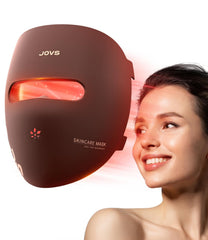 JOVS 4D mask front view with flexible silicone for comfortable wear