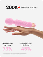 Joyany Massage Wand quiet motor enables peaceful sessions