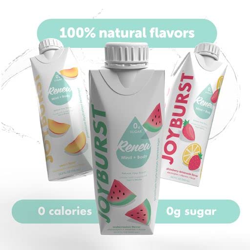 JoyBurst Watermelon Lions Mane mushroom image highlights focus-support drink for workouts.