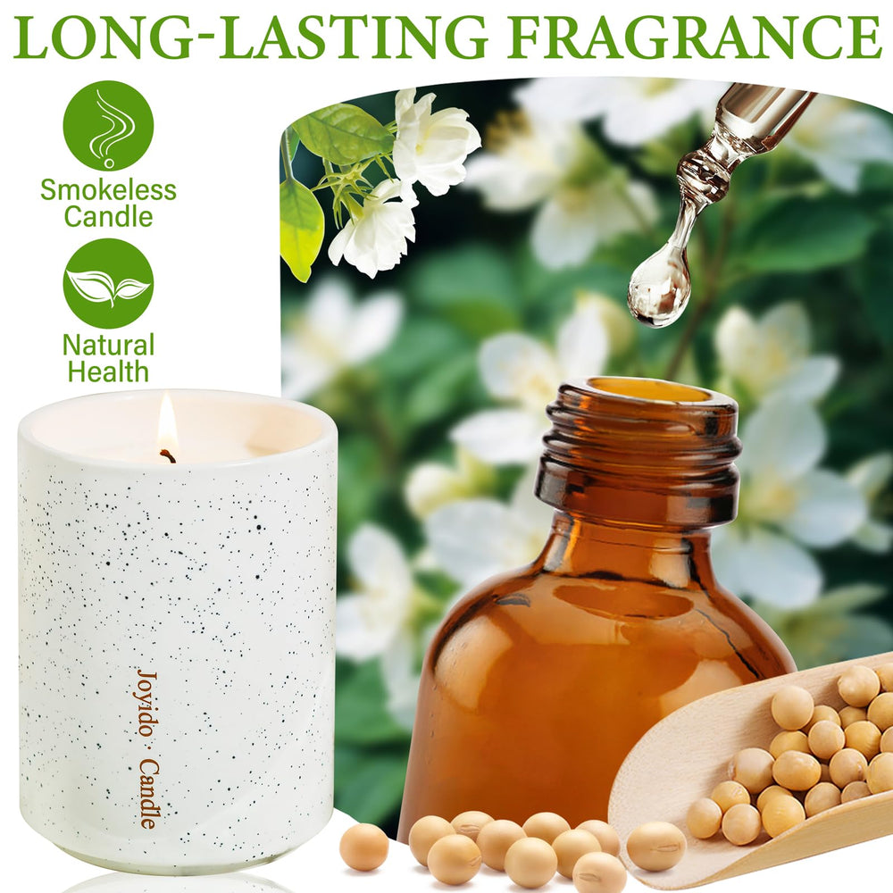 Joyido burn time over 45 hours for extended fragrance.