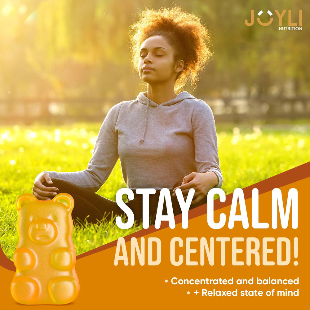 Joyli L Tyrosine Gummies in morning routine for sustained energy.