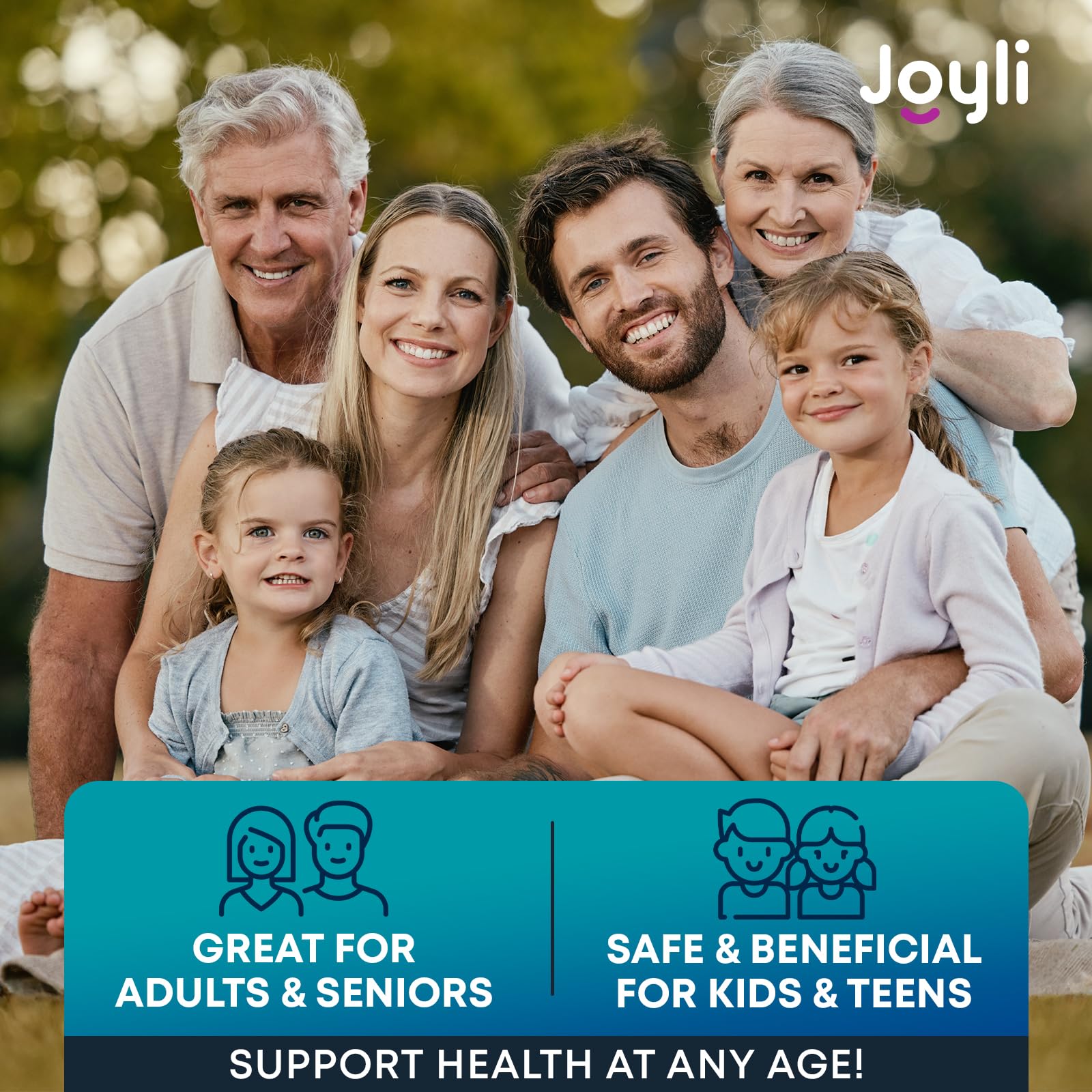 Joyli vegan, non-GMO gummies suitable for vegan diets