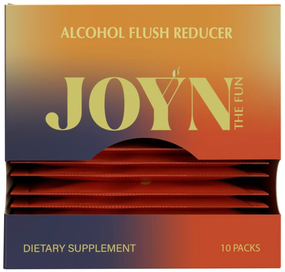 JOYN bottle with pour action showing pre-drink detox support on the go.