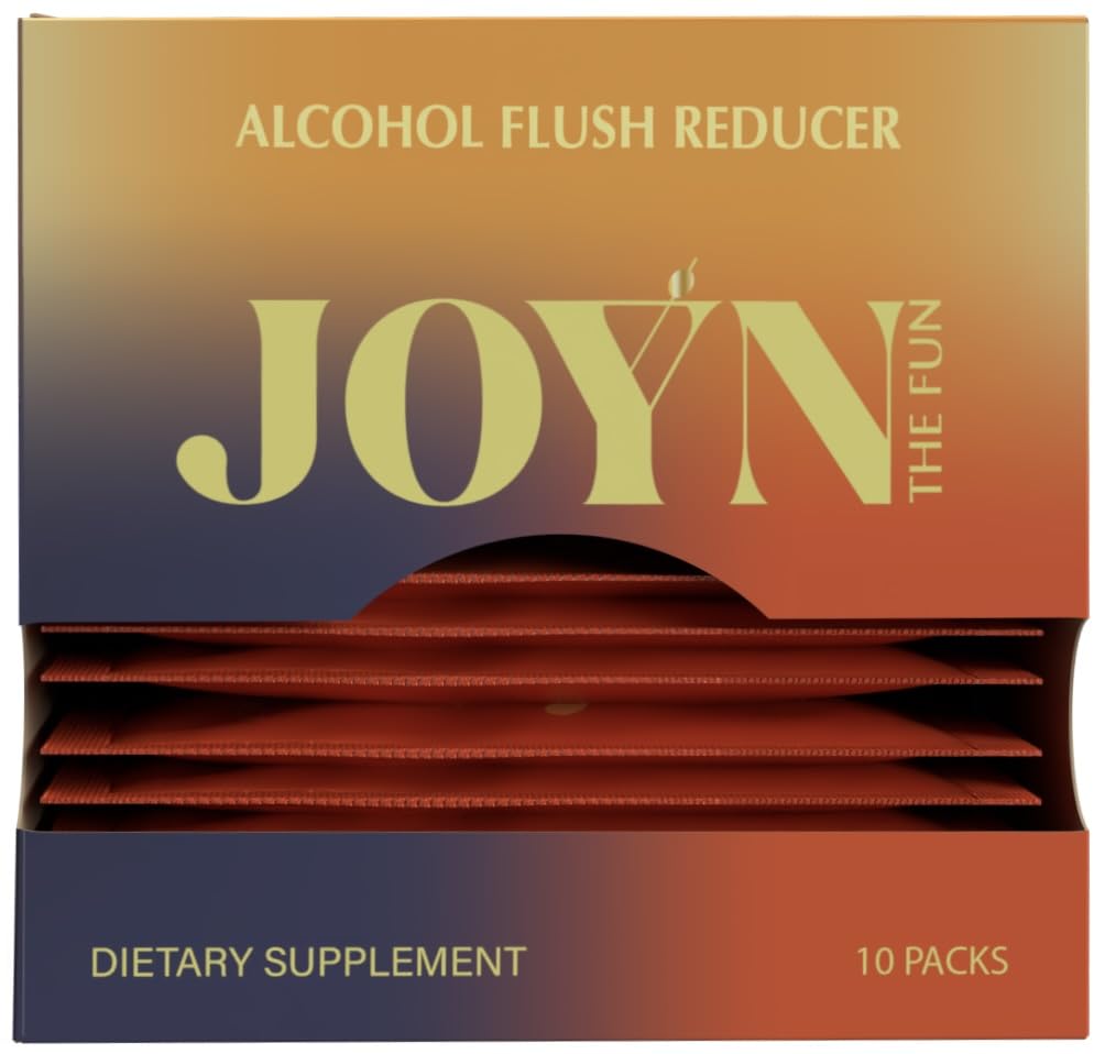 JOYN bottle with pour action showing pre-drink detox support on the go.