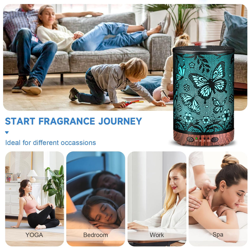 JOYOLO diffuser enhancing ambiance in home, office, and spa