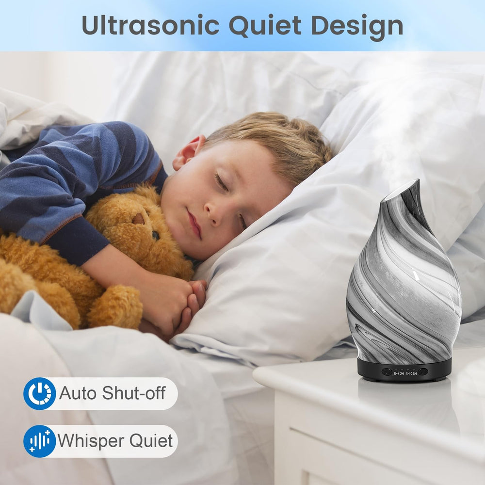JOYOLO ultrasonic mist diffuser operates quietly for work or relaxation.