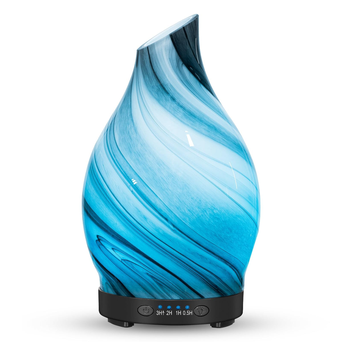 JOYOLO essential oil diffuser with glass body for elegant fragrance in any room.