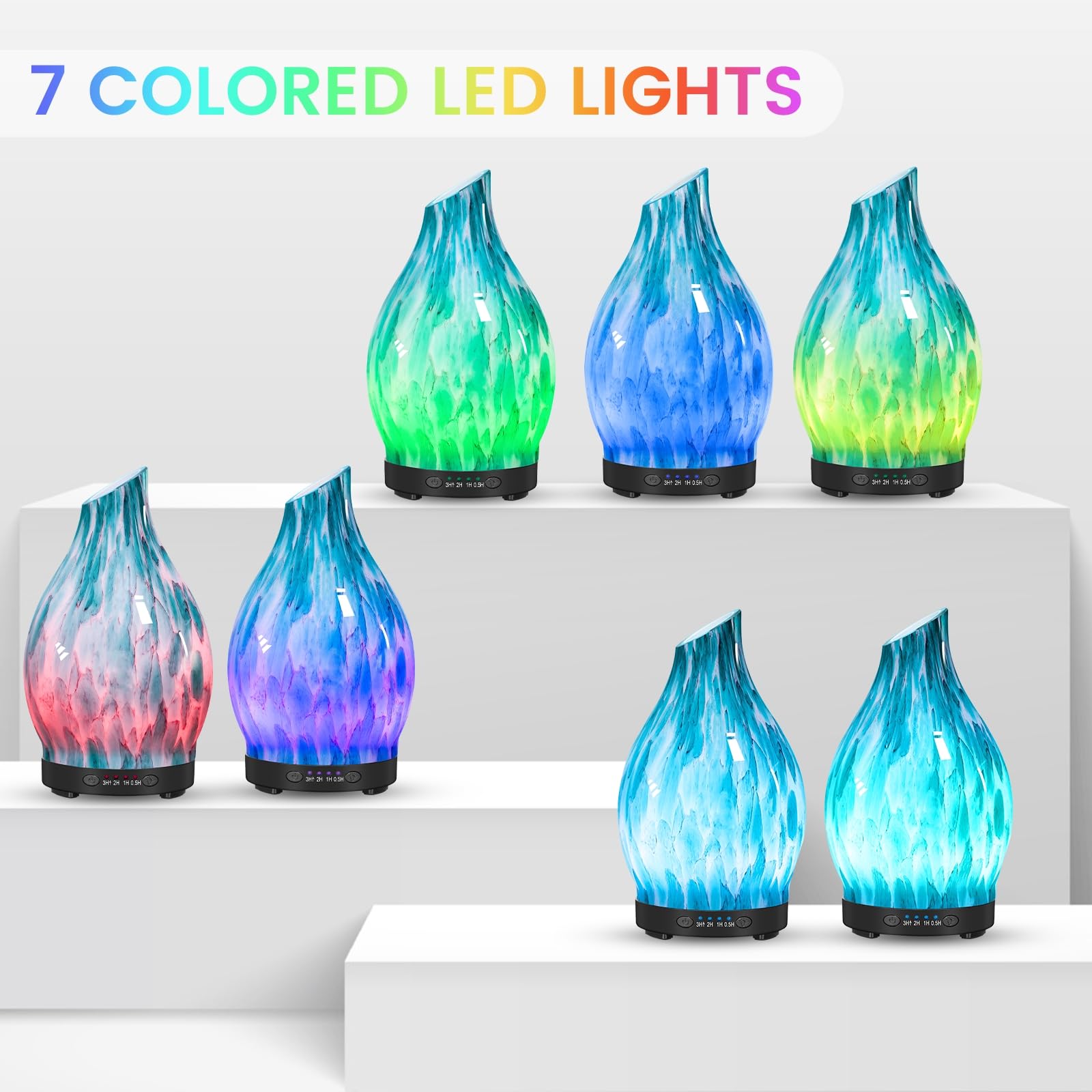 JOYOLO diffuser uses ultrasonic nebulizer to disperse fine mist quickly