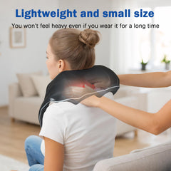 Joyset ergonomic U-shape neck and back massager ready for use