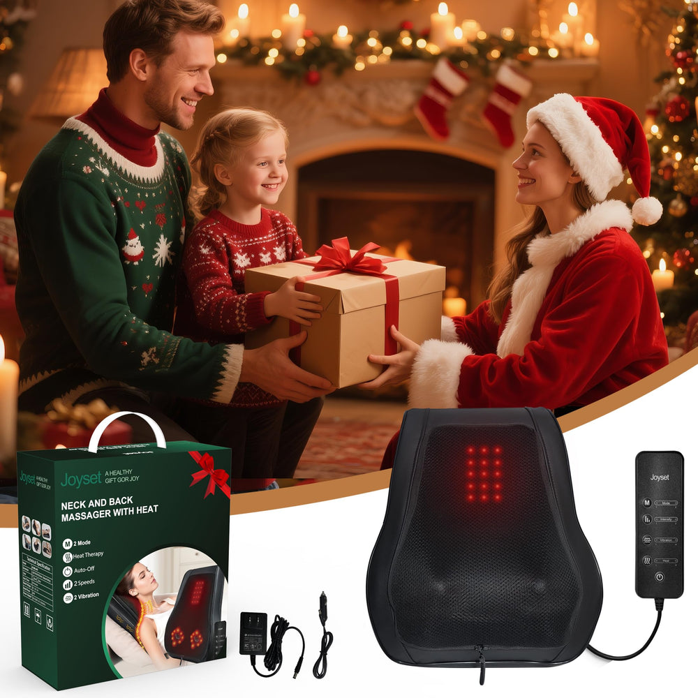 Joyset office chair compatible design enables on-the-go relief anywhere.