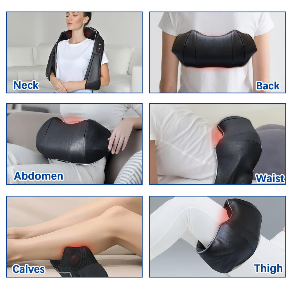 Joyset massager placed on a sofa for easy home relaxation