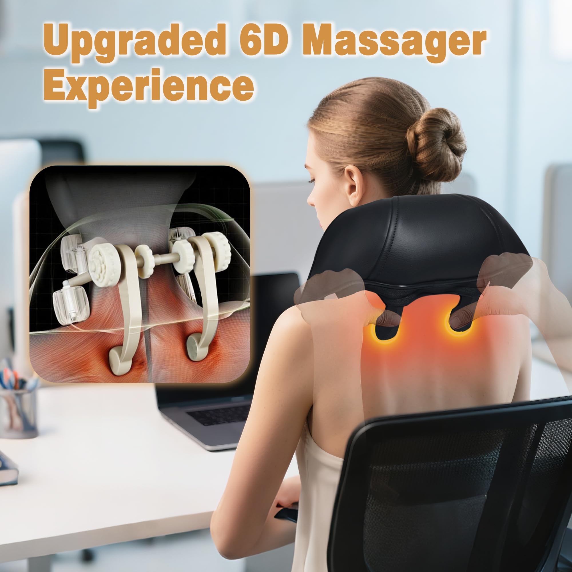 Voice control supports easy, hands-free adjustments during work or travel.