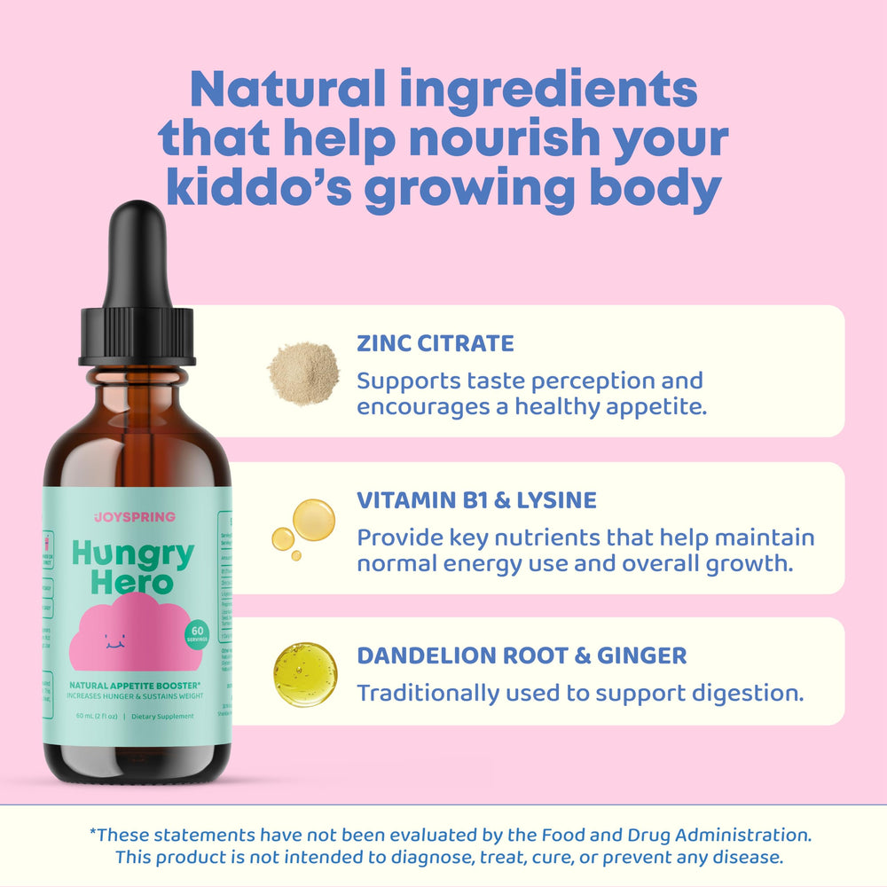 JoySpring at the dining table with a kid friendly bottle supports meals