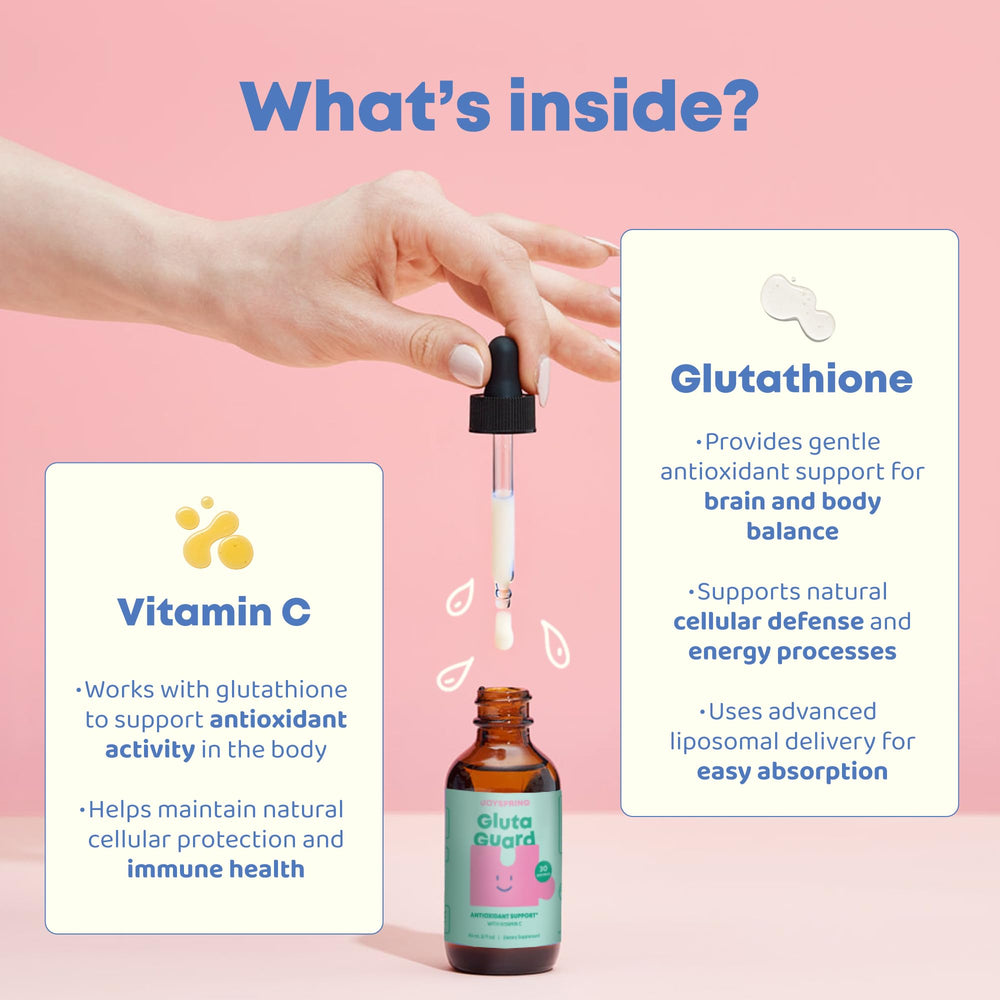 JoySpring glutathione kids taste test suggests palatable experience for children.