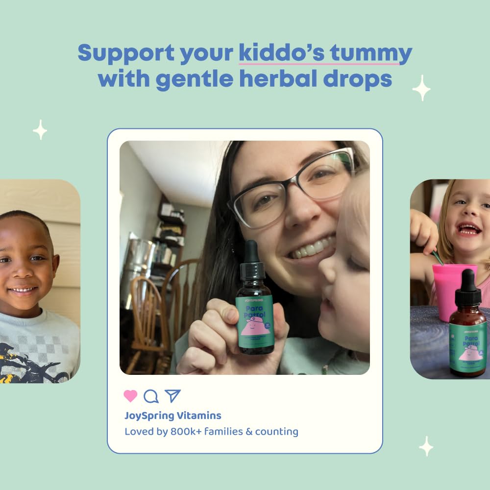 JoySpring ParaPatrol raspberry flavor appeals to kids.